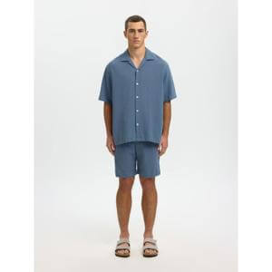 Selected Homme Relaxed Fit Short Sleeve Resort Shirt
